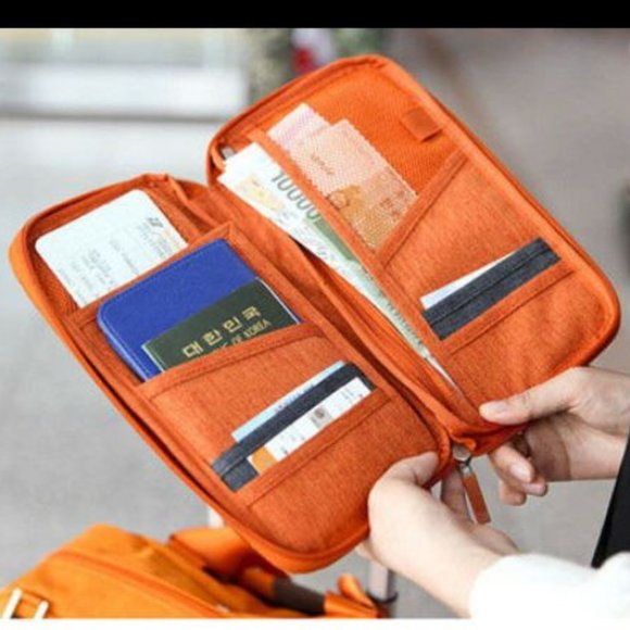 travel wallet organizer & passport cover - Picture 8 of 9